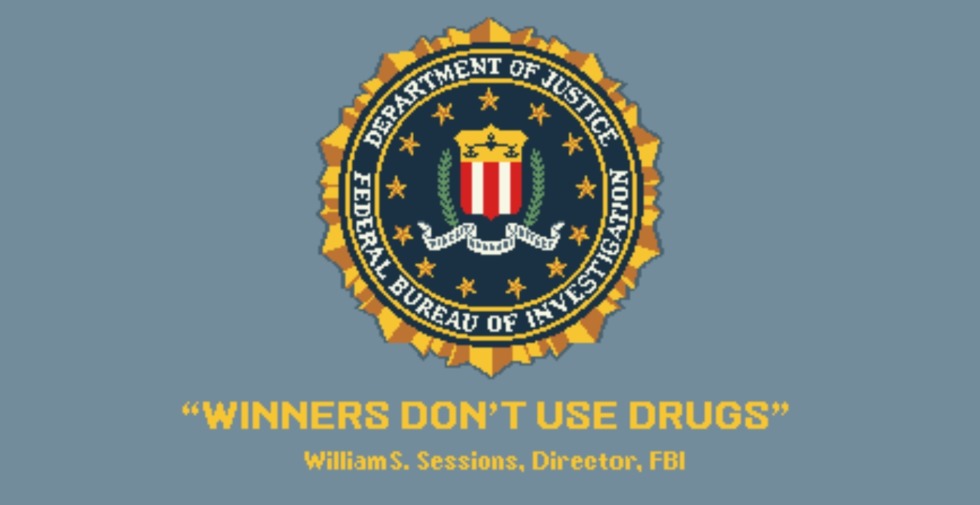 "Winner Don't Use Drugs" สโลแกนต้านยาเสพติดสุดโด่งดังที่เคยปรากฏตัวตามเกมตู้ในอดีต 4 Winners Dont Use Drugs