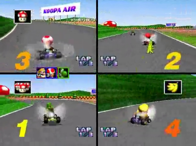 mario kart 64