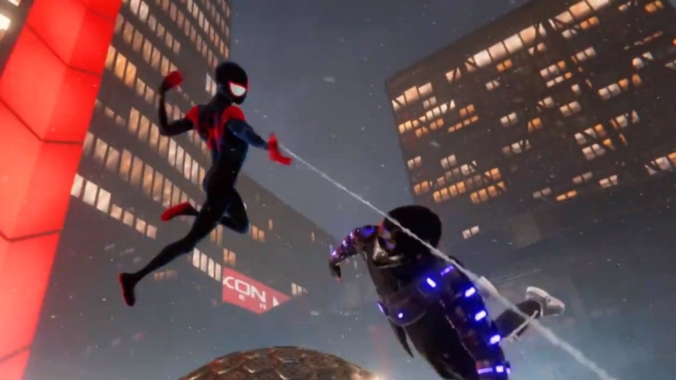spider man miles morales spider verse suit 1604064396293