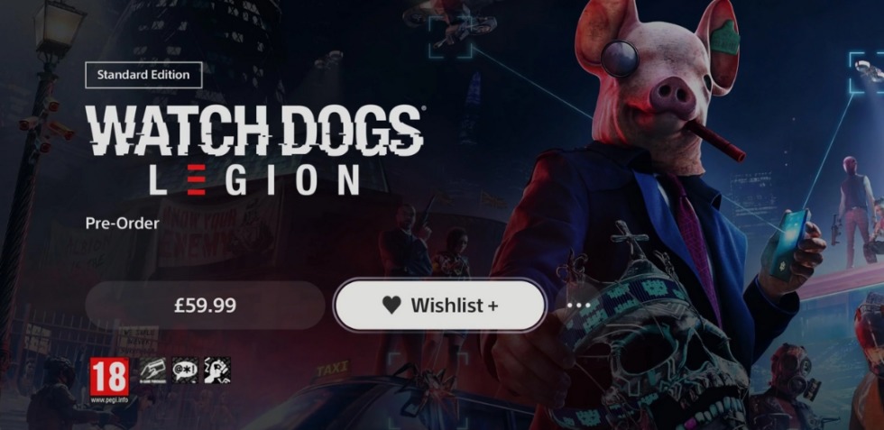PlayStation 5 เพิ่มระบบ Wishlist ในร้านค้า PlayStation Store 2 Watch Dogs Legion