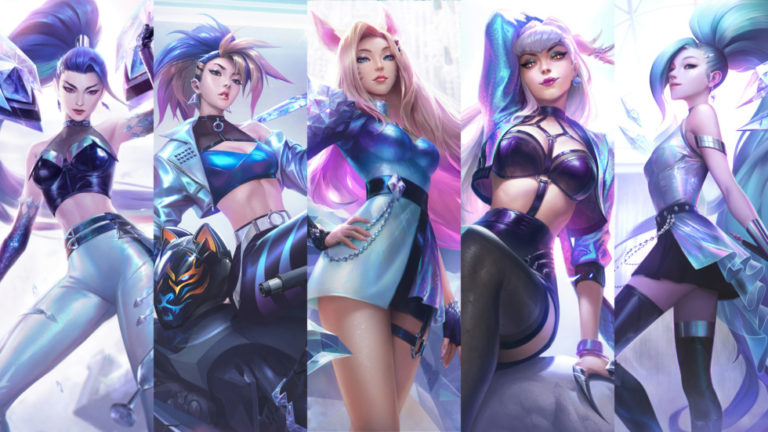 Riot games เชิญชม ArtBlast ของสาว ๆ K/DA – ALL OUT โดยศิลปินจาก Artstation