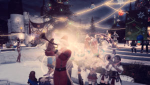 ผู้เล่นจัดอีเวนต์ฉลองคริสต์มาสด้วยตัวเองใน Final Fantasy XIV โดยมีบรรยากาศอบอุ่น และผู้เข้าร่วมเป็นจำนวนมาก