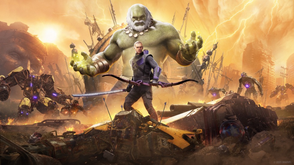Marvel's Avengers เตรียมเปิดตัว Hawkeye และข้อมูลเกมเวอร์ชั่น Next-Gen ในวันที่ 16 กุมภาพันธ์นี้ 1 Es1dH3LVkAEeODy