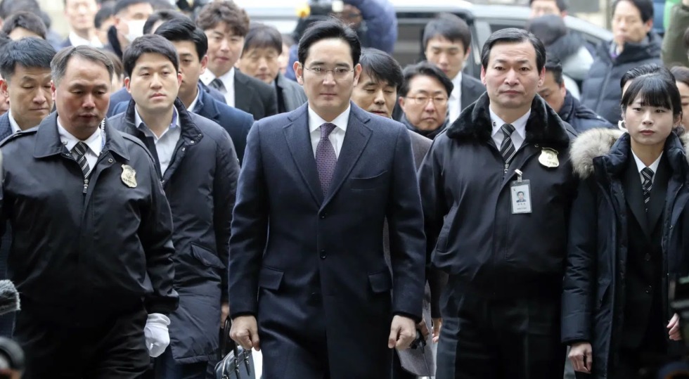 รองประธาน Samsung Group ถูกตัดสินให้จำคุก 2 ปีครึ่ง ข้อหาติดสินบนอดีตปธน. Park Geun Hye 1 Samsung