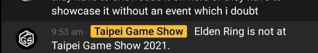 Taipei Game Show 2021
