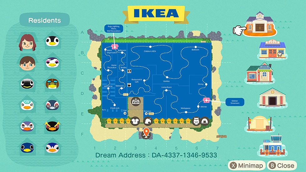 ผู้เล่น Animal Crossing เกิดไอเดีย เปลี่ยนเกาะตัวเองให้กลายเป็นห้าง IKEA ขนาดย่อม 2 animal crossing ikea 2