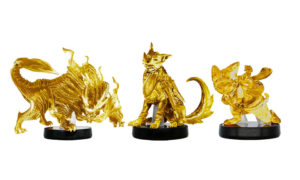 Monster Hunter Rise ประกาศทำฟิกเกอร์ Amiibo สีทองรุ่นหายาก ที่จะถูกสุ่มเป็นรางวัลจาก 7-11 ในญี่ปุ่นเท่านั้น