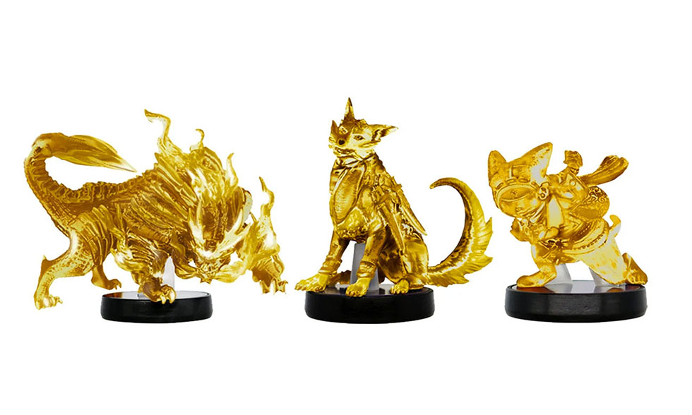 Monster Hunter Rise ประกาศทำฟิกเกอร์ Amiibo สีทองรุ่นหายาก ที่จะถูกสุ่มเป็นรางวัลจาก 7-11 ในญี่ปุ่นเท่านั้น 1 mhrise amiibo zoomin