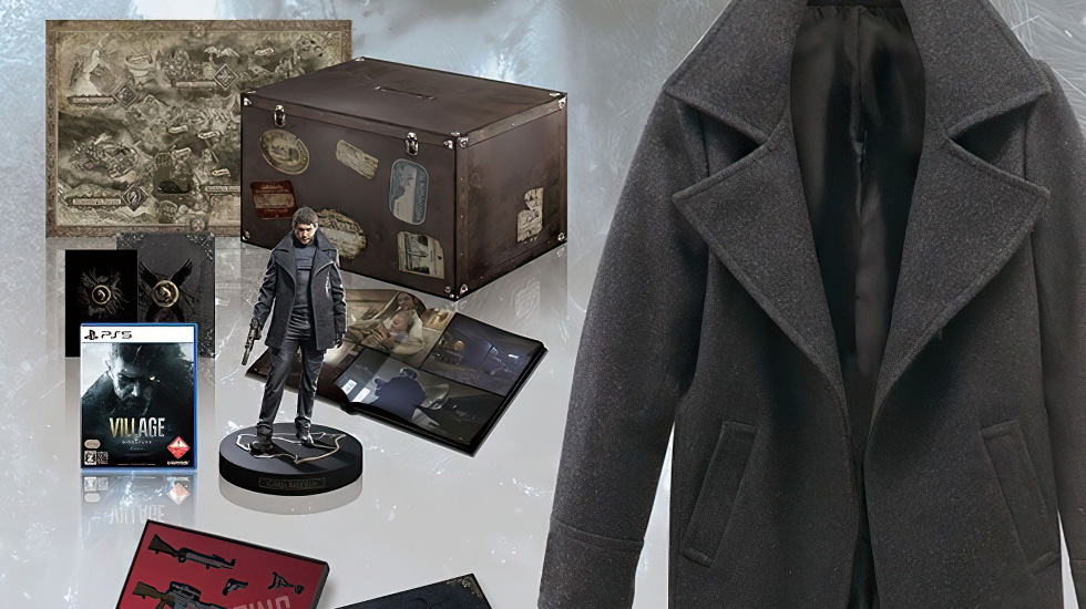 คอสเพลย์เป็น Chris Redfield ได้ด้วยชุด Resident Evil Village Complete Set ราคาราว 55,000 บาท 1 resident evil village complete set collector edition