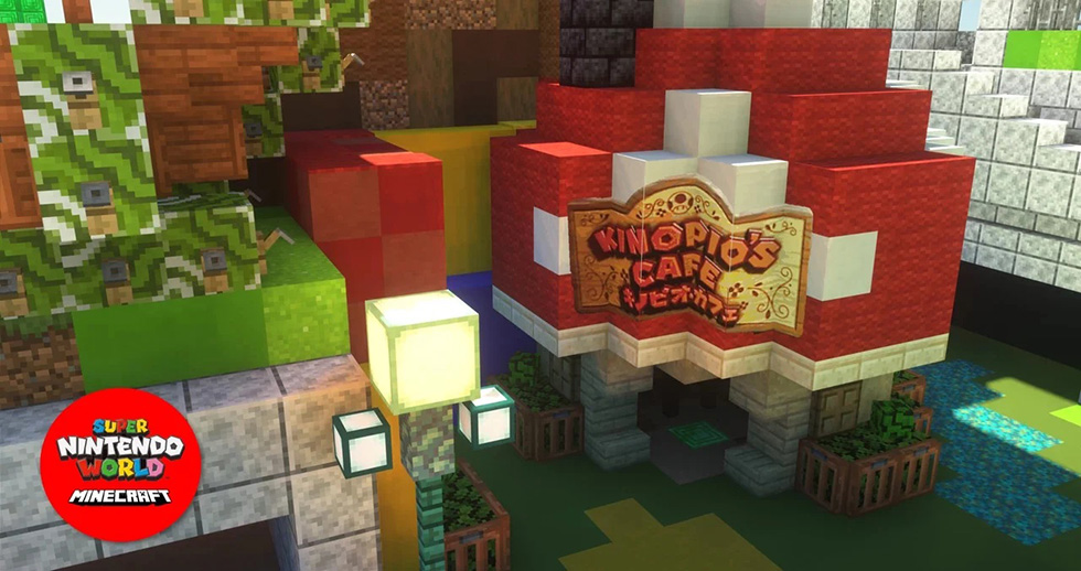 ผู้เล่น Minecraft จำลองสวนสนุก Super Nintendo World ขึ้นมาในเกม ในระหว่างที่รอของจริงเปิด 4 super nintendo world minecraft 3