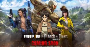 Free Fire X Attack On Titan วิกฤติครั้งใหม่ ไททันบุก Free Fire เตรียมพังกำแพงพร้อมกัน มีนาคมนี้