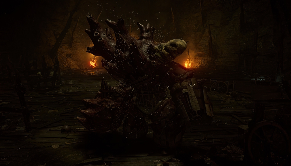วิธีปราบบอส Demon's Souls : Dirty Colossus (ยักษ์โสมม) 2 dirty colossus
