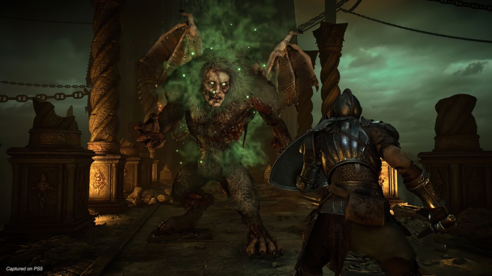 วิธีปราบบอส Demon's Souls : Maneater (ปิศาจกินคน) 2 maneater