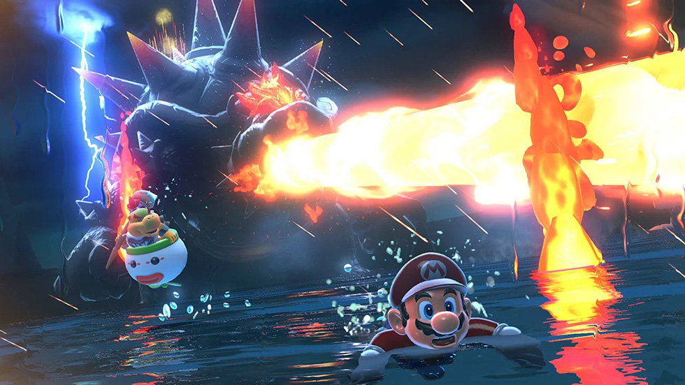 mario 3d world bower fury