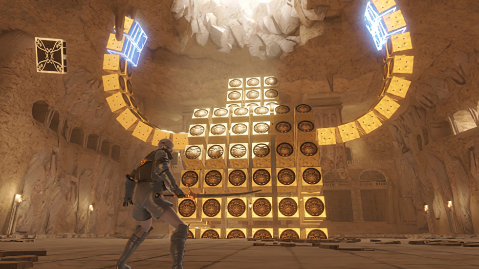 nier replicant barren temple