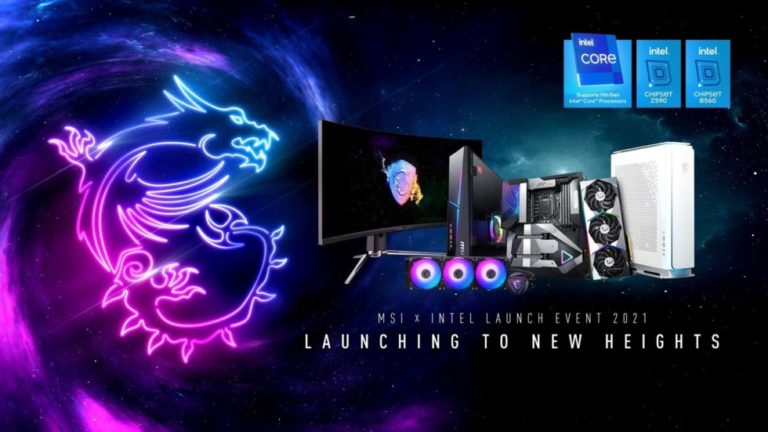 MSI x INTEL LAUNCH EVENT 2021 เปิดตัว เมนบอร์ด MSI 500 ซีรีส์ พร้อม INTEL 11th GEN 31 มีนาคมนี้