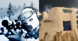 ผู้เล่น Call of Duty: Warzone สร้างกระท่อมน้ำแข็งขึ้นมาจริง ๆ และเข้าไปนั่งเล่นเกมท่ามกลางพายุหิมะ