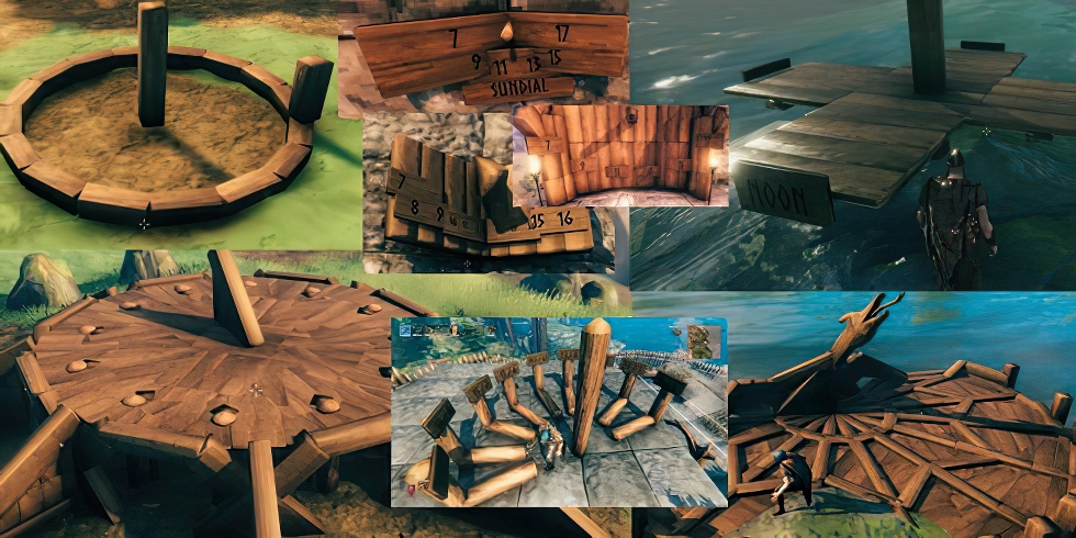 ชุมชนผู้เล่น Valheim ประดิษฐ์นาฬิกาแดดขึ้นมาใช้เอง เพื่อบอกเวลาภายในเกม
