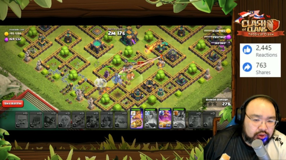 ‘Clash of Clans - Tropical Clash’ ร่วมฉลองมิตรภาพพร้อมกับเหล่าคนดังจากภูมิภาคเอเชียตะวันออกเฉียงใต้! 4 3 1