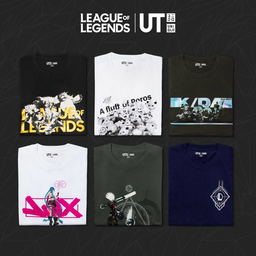 Uniqlo จับมือร่วมกับ Riot Games ผลิตเสื้อยืดลาย League of Legends เตรียมพร้อมขายทั่วโลกเร็ว ๆ นี้ 2 LoL 2