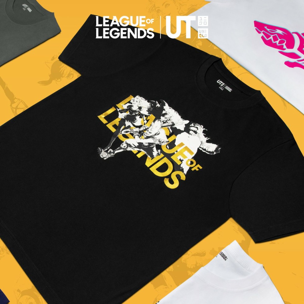 Uniqlo จับมือร่วมกับ Riot Games ผลิตเสื้อยืดลาย League of Legends เตรียมพร้อมขายทั่วโลกเร็ว ๆ นี้ 3 LoL