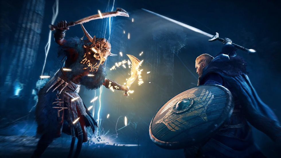 assassins creed valhalla fight