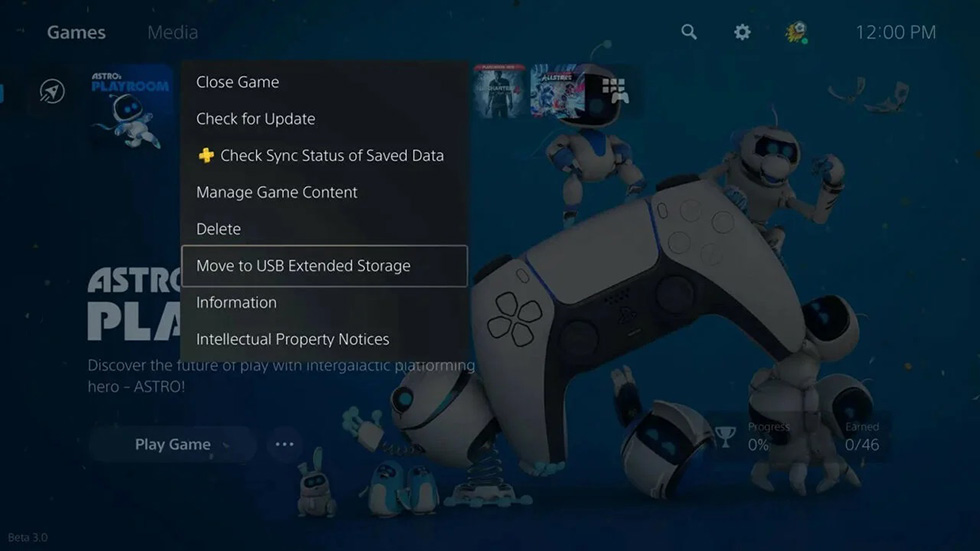 PlayStation 5 เตรียมอัปเดตเฟิร์มแวร์ เพิ่มฟังก์ชันย้ายเกมไปเก็บที่อุปกรณ์ภายนอก แต่จะยังเปิดเล่นจากในนั้นไม่ได้ 1 playstation5 firmware update