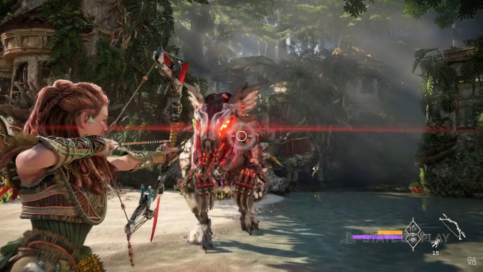 ตัวอย่าง Gameplay แรก ของ Horizon Forbidden West เผยระบบต่อสู้ และปีนป่ายได้อิสระขึ้นกว่าเดิม 1 horizon forbidden west