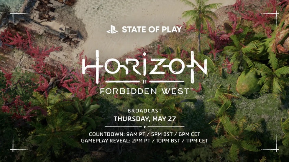 Guerrilla Games เตรียมเผย Gameplay แรกของ Horizon Forbidden West 28 พฤษภาคมนี้ 1 horizon forbidden west