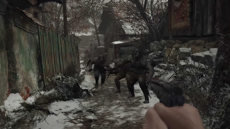 resident evil village gunplay
