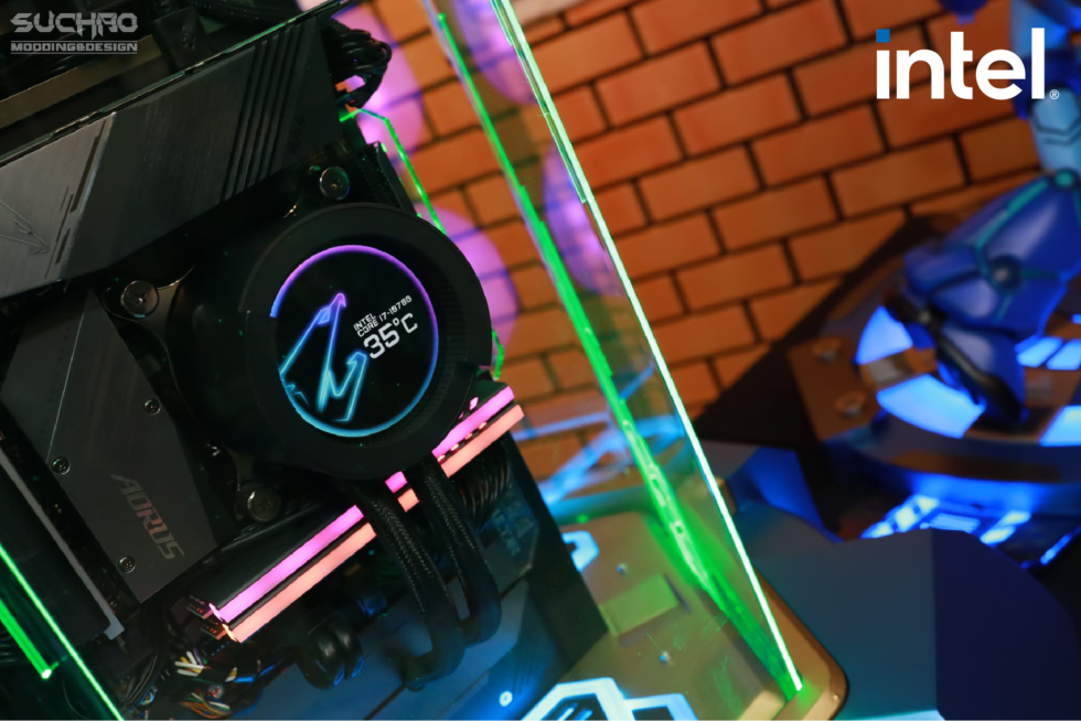 Project AORUS Capsule:Rockman X Theme PC Mod #DesIgnYourAORUS คุยกับ Suchao Modding & Design ม็อดเดอร์ไทย ฝีมือระดับโลก 4 Artboard 18