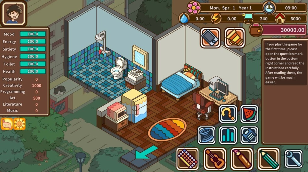 9 เกมแนวสร้างบริษัทเกมในฝันของตัวเอง 7 Legend of Homebody