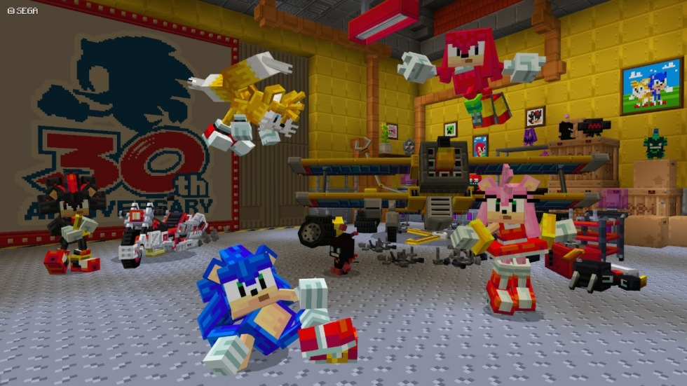Mojang จับมือร่วมกับ SEGA นำตัวละคร Sonic และเหล่าเพื่อน ๆ มาบุกเกม Minecraft แล้ววันนี้