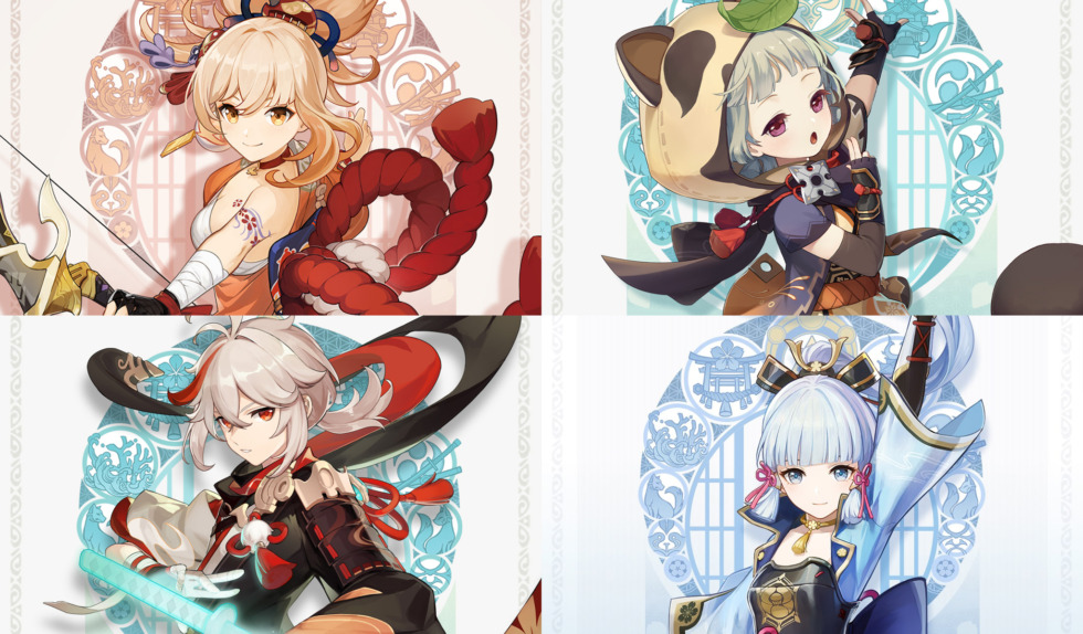 miHoYo เผยรายละเอียด 4 ตัวละครใหม่ จากเมือง Inazuma ใน Genshin Impact ...