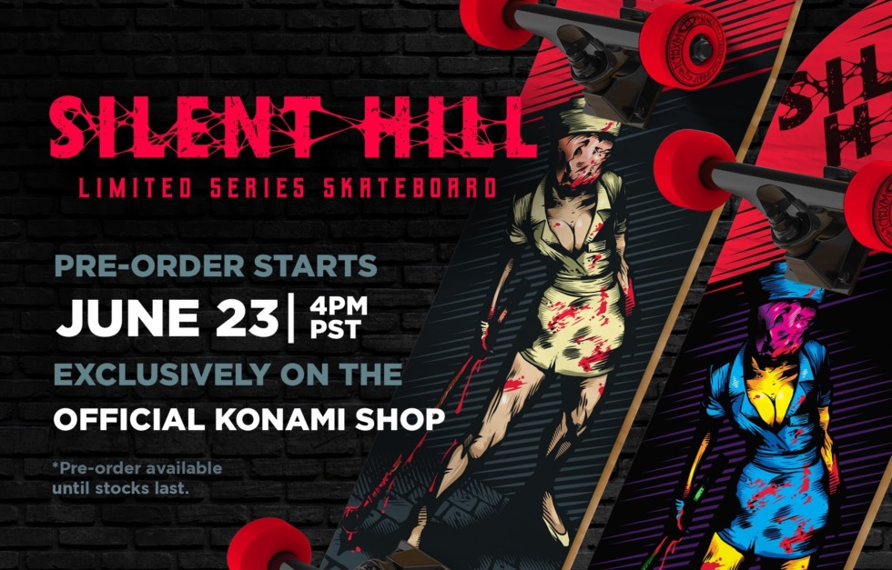 silent hill skateboard