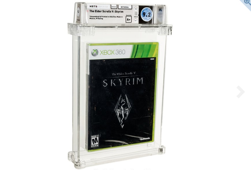 แฟนเกมทุ่มเงิน ประมูลซื้อแผ่นเกม The Elder Scrolls V: Skyrim เวอร์ชัน Xbox 360 ใหม่เอี่ยม ด้วยราคา 19,560 บาท 2 Skyrim 2 1