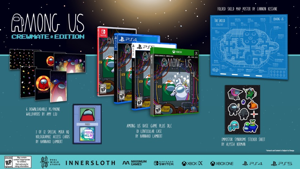 เผยโฉม Among Us เซต Collector's Edition ขายพร้อมตัวเกมบน PS5, PS4, Xbox Series Xbox One และ Switch ภายในปีนี้ 2 among us crewmate edition