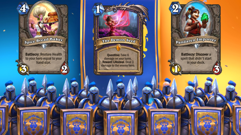 สัมภาษณ์ผู้พัฒนาภาคเสริมใหม่ล่าสุด Hearthstone : United in Stormwind 5 united in stormwind first cards 3