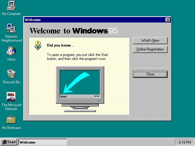 เจาะประวัติระบบปฏิบัติการ Windows และวิวัฒนาการจากจุดเริ่มต้น 10 windows 95
