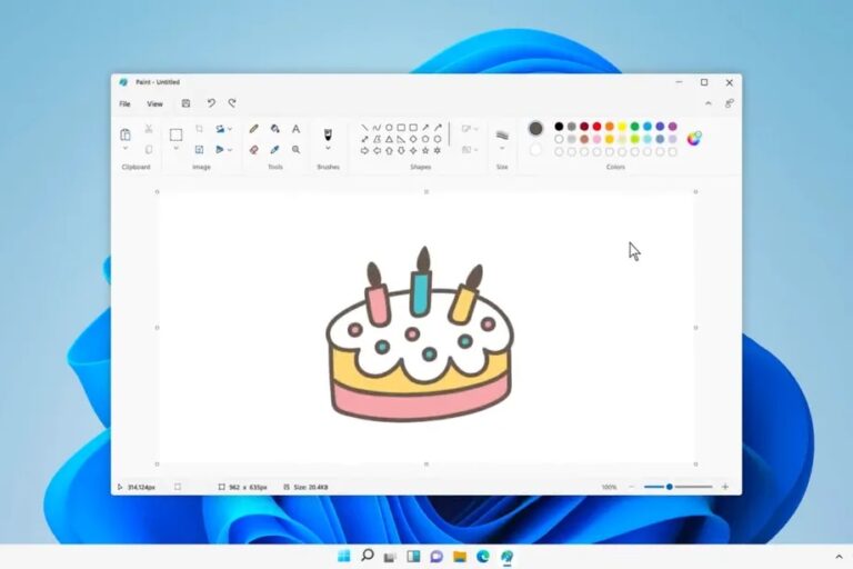 โปรแกรม Paint บน Windows 11 ได้รับการออกแบบใหม่ที่มาพร้อมกับ Dark Mode