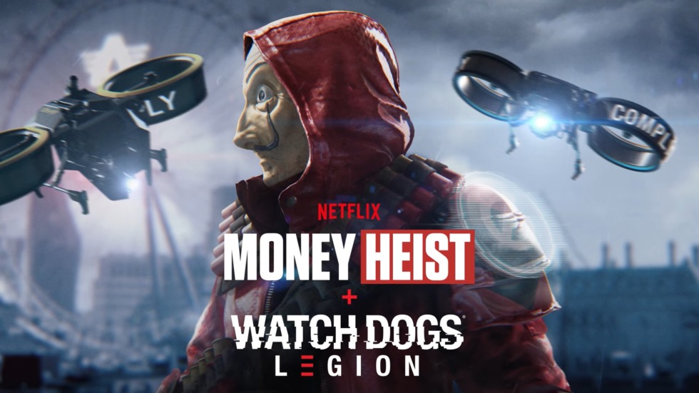ทรชนคนปล้นลอนดอน ! Watch Dogs: Legion จับมือ Money Heist ซีรีส์ดังบน Netflix เพิ่มภารกิจใหม่เข้ามาในเกม 1 watch dogs legion money heist