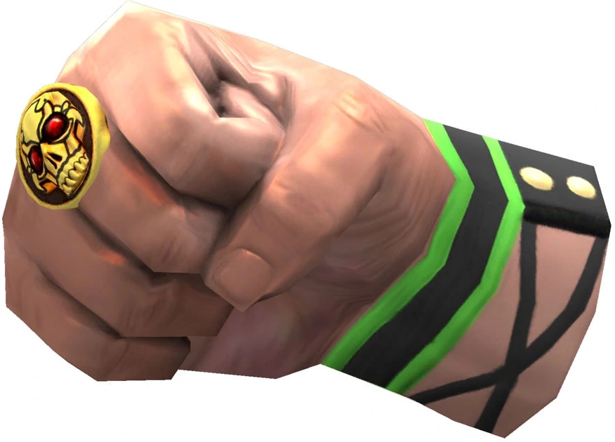 รวมอาวุธสุดบ้าบอของ Saints Row ที่ช่วยให้การเล่นสนุกสนานขึ้น 2 Apoca Fist