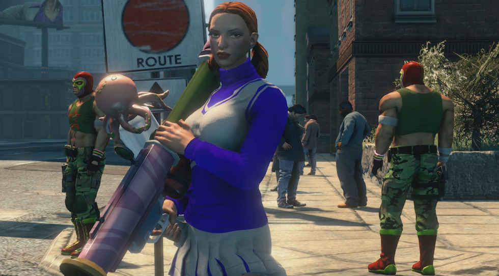 รวมอาวุธสุดบ้าบอของ Saints Row ที่ช่วยให้การเล่นสนุกสนานขึ้น 4 Mollusk Launcher