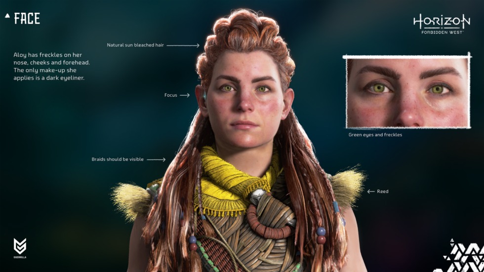 เผยโฉมโมเดลของ Aloy ใน Horizon Forbidden West ที่ได้รับการปรับปรุงให้สมจริงกว่าเดิม 2 aloy horizon forbidden west 1