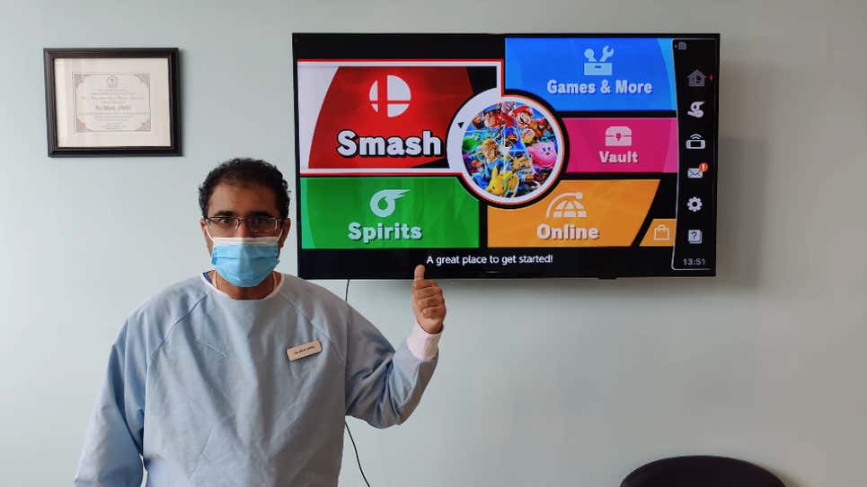 dentist smash bros