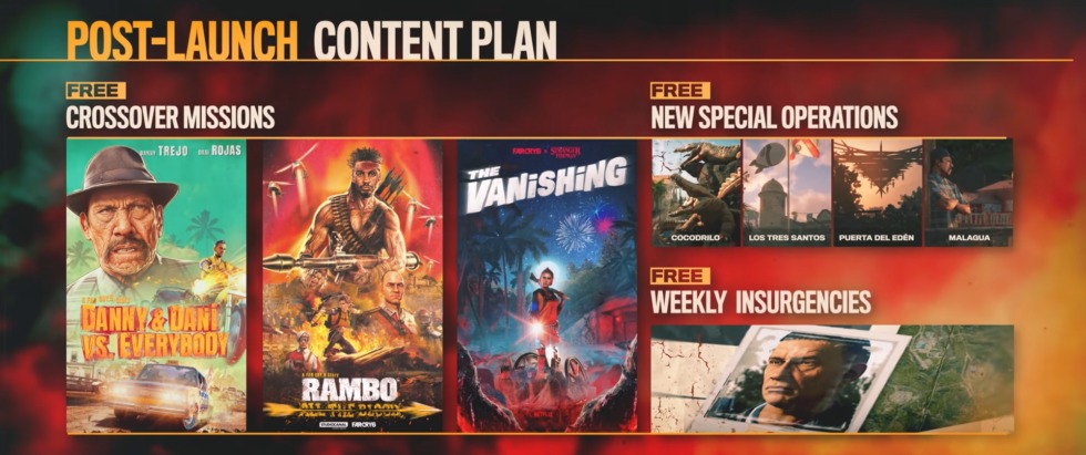 far cry 6 content plan