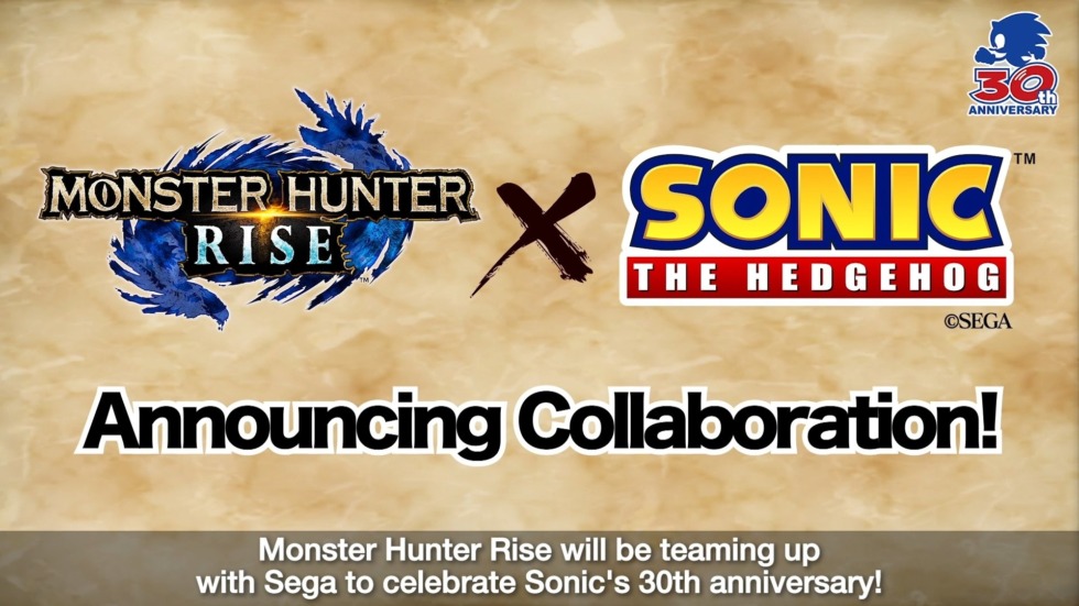 monster hunter rise sonic