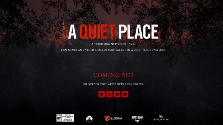 A Quiet Place จะถูกทำเป็นเกมมีกำหนดปล่อยในปี 2022