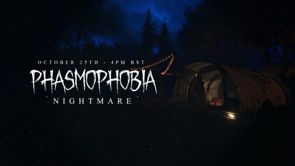 Phasmophobia ปล่อยกำหนดวันเวลาอัปเดตอีเว้นต์ฮาโลวีน 'Nightmare' 1 Phasmophobia