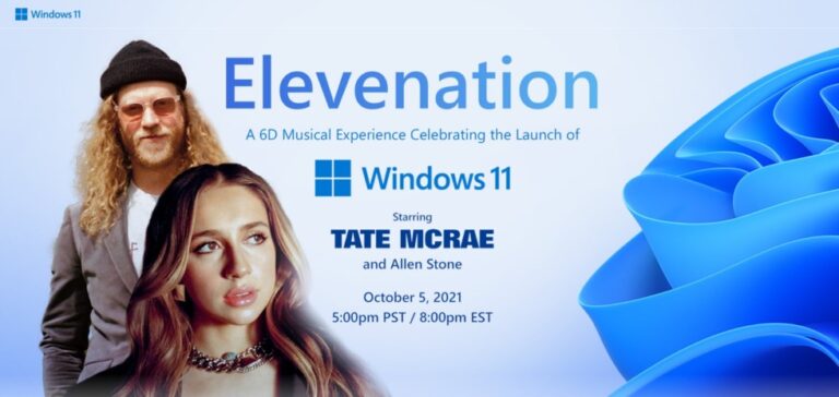 Microsoft จัดงานเปิดตัว Windows 11 พร้อมทั้งประสบการณ์ดนตรี 6D และ NFT ให้ฟรี